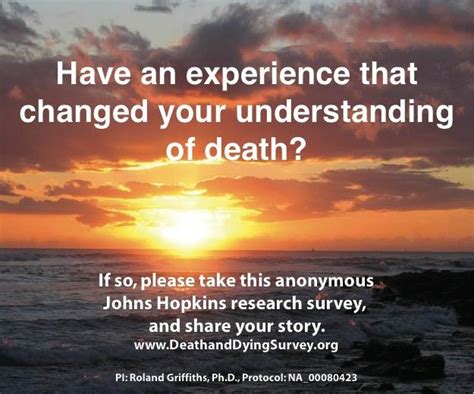 Have an experience that changed your understanding of death? : r/NearDeathExperiences