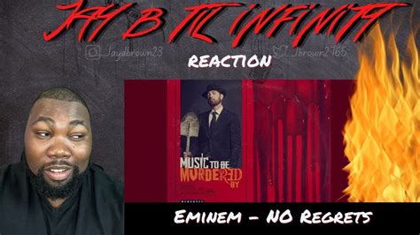 Might be my favorite on this album!!! | Eminem - No Regrets (REACTION!) - YouTube