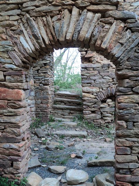 File:Stone doorway view Rock House Stokes County North Carolina.JPG ...