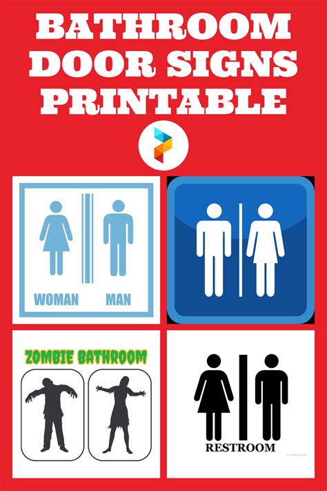 Toilet Door Signs Printable - Image to u