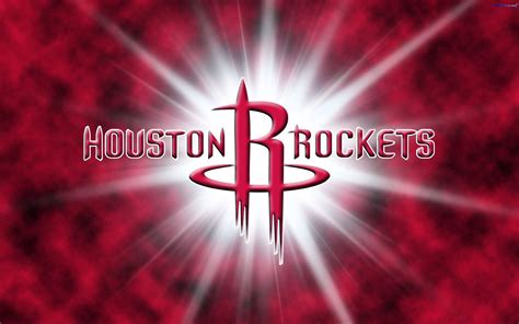 Download Houston Rockets Shining Logo Wallpaper | Wallpapers.com