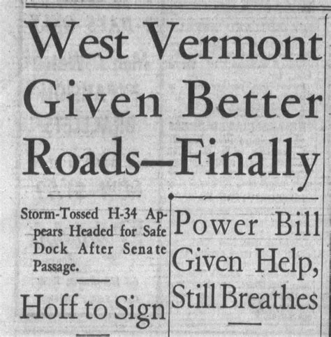 Our Highway Deficiencies: How Route 7 Explains 20th Century Vermont – Bennington Museum ...