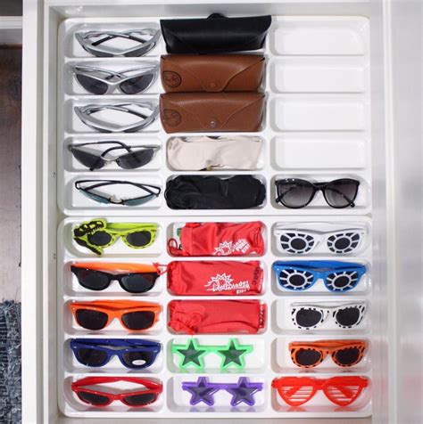 16 Sunglasses Storage Ideas for Summer and Beyond