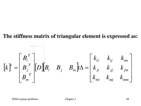 PPT - Chapter 3 Finite Element Method for Plane Stress and Plane Strain ...