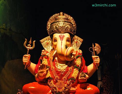 Ganesh Chaturthi Wishes, Pictures, Images For Facebook, Whatsapp Page: 1