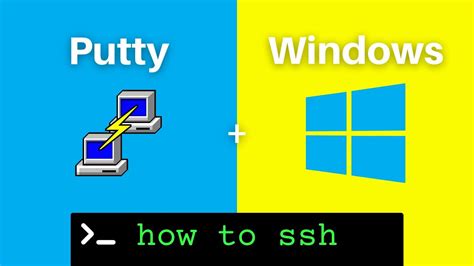 How to Use Putty to SSH on Windows - YouTube