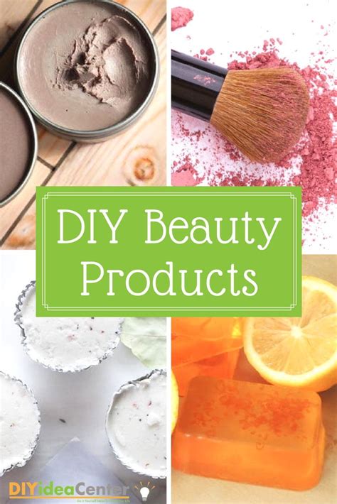 DIY Beauty Products: 60 DIY Cosmetics, DIY Bath Products, and More | DIYIdeaCenter.com