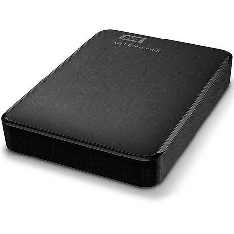 Western Digital Elements, Portable, 4TB, Black (WDBU6Y0040BBK-WESN)