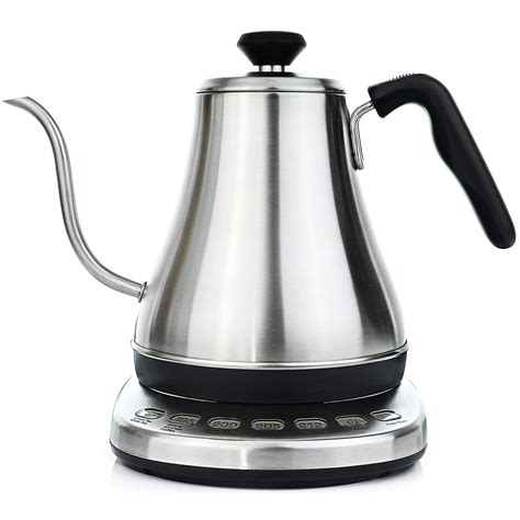 Gooseneck Electric Kettle with Temperature Control & Presets - 1L ...