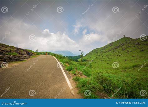 Ponmudi Hill Station and Road Editorial Image - Image of green, ghats ...