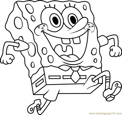 Free Printable Coloring Pages For Spongebob Squarepants