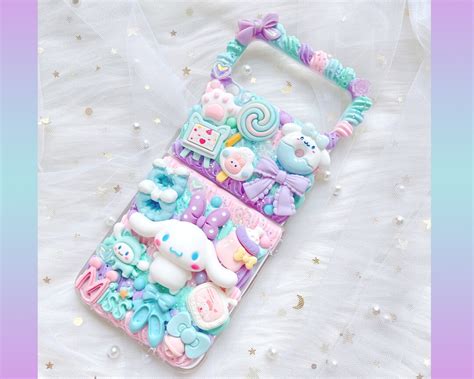 Samsung Z Flip Phone Case Custom Decoden Phone - Etsy