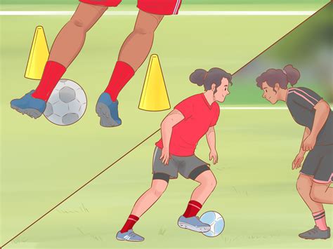 4 Ways to Dribble a Soccer Ball Past an Opponent - wikiHow