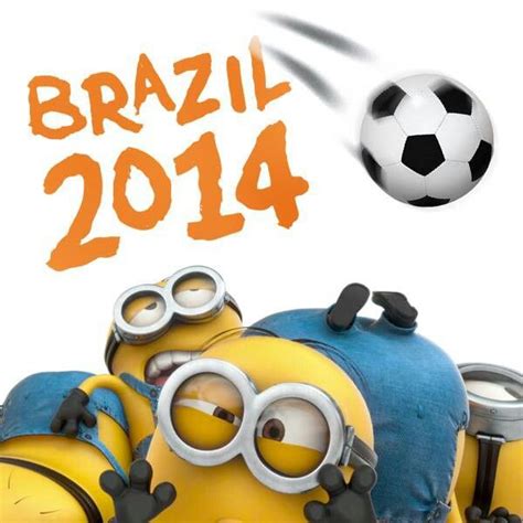 Soccer 2014 | Minions funny, Minions, Minions 2014