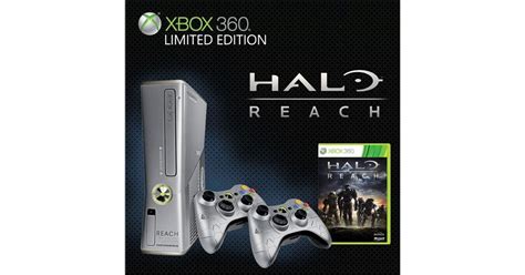 Xbox 360 4GB Limited Edition Halo Reach Console with 2 pads