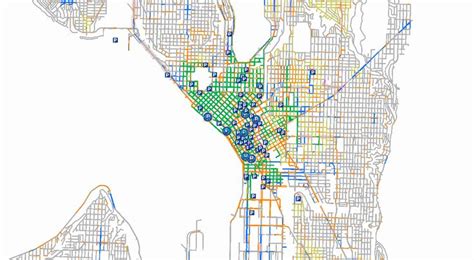 Seattle Department of Transportation: Seattle Parking Map | Seattle, Map, Interactive