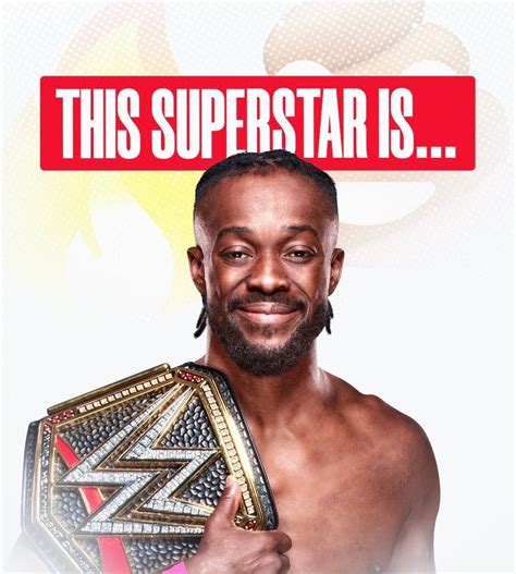 WWE Champion Kofi Kingston | Wwe champions, New wwe champion, Wwe world