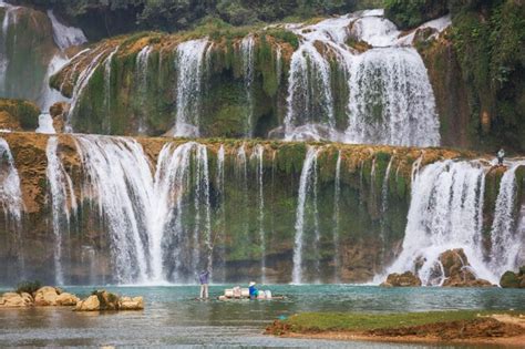 Premium Photo | Waterfall in vietnam