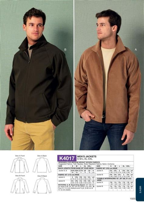 25+ Amazing Picture of Mens Jacket Sewing Pattern - figswoodfiredbistro.com