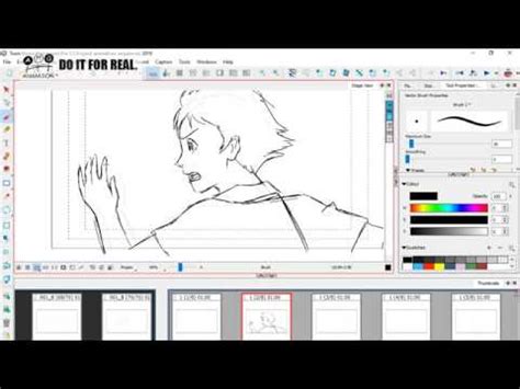 How To Animate Anime Style Run cycle - 2D Animation Tutorial - YouTube