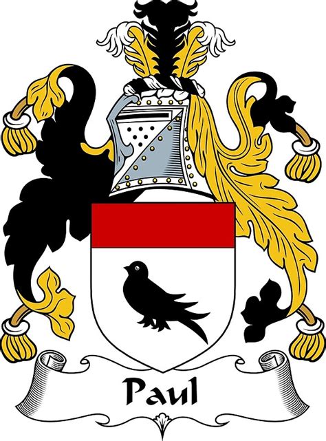 "Paul Coat of Arms / Paul Family Crest" by ScotlandForever | Redbubble