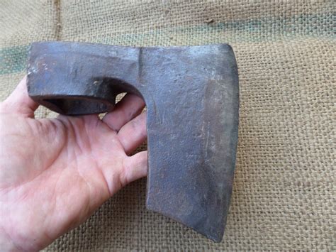 LARGE SOVIET COMMUNIST SYMBOL "HAMMER & SICKLE" VINTAGE BEARDED AXE HEAD HATCHET | eBay