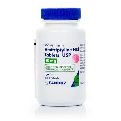 Amitriptyline – Drug Details