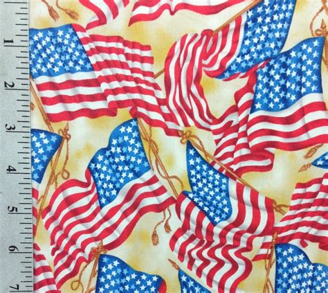 American Flag print fabric by the yard Jo Ann Fabrics