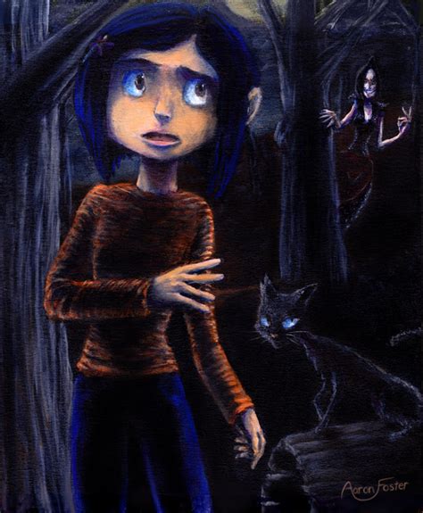 Coraline Acrylic Painting by Adyon on DeviantArt
