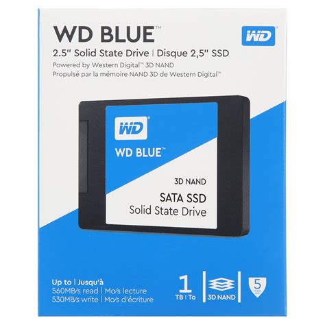 WD Blue 1TB 2.5-Inch 3D NAND SATA SSD - Solid State PC Laptop Storage WDBNCE0010PNC-WRSN ...