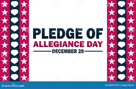 Pledge Of Allegiance Day, Background Design Wallpaper Cartoon Vector | CartoonDealer.com #296231933