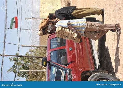 Unloading at the Port of Berbera Money Editorial Stock Image - Image of ...