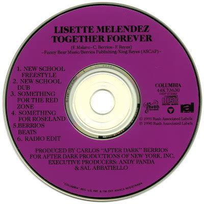 Promo, Import, Retail CD Singles & Albums: Lisette Melendez - Together Forever - (CD Single) - 1991