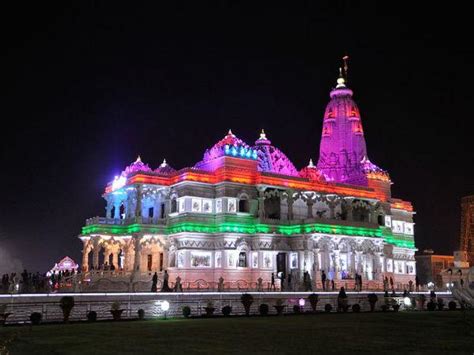 Prem Mandir In Vrindavan - The Temple Of Divine Love - Nativeplanet