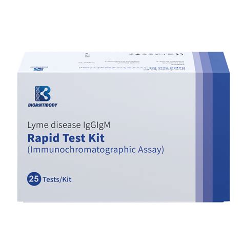 China Lyme disease IgG/IgM Rapid Test Kit(Immunochromatographic Assay ...