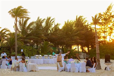 Beach Wedding at Secrets Capri Riviera Cancun - Lauren and Karl