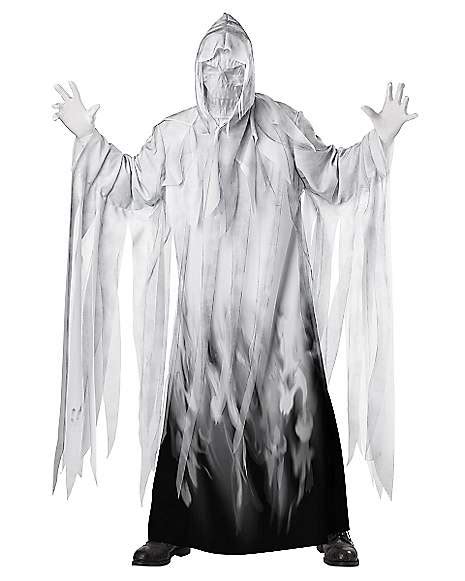 Adult Screaming Ghost Costume - Spirithalloween.com