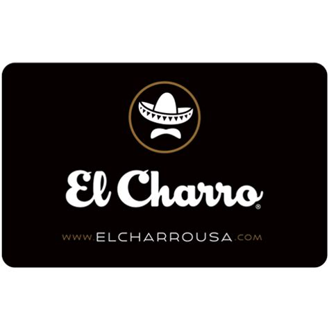 El Charro Physical Gift Card - El Charro