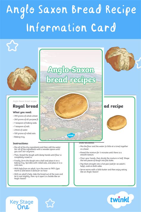 Anglo Saxon Bread Recipe Information Card | Bread recipes, Recipes, Royal recipe