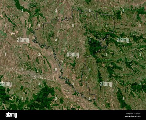 Ungheni, district of Moldova. High resolution satellite map Stock Photo ...