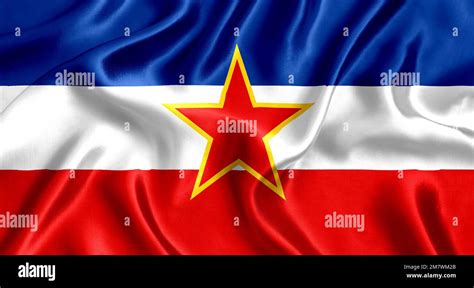 Flag of Yugoslavia Stock Photo - Alamy