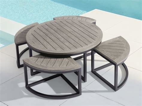 Palmer Outdoor Round Nesting Coffee Table | Arhaus | Outdoor furniture covers, Furniture covers ...