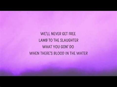 Blood in the water Lyrics - YouTube