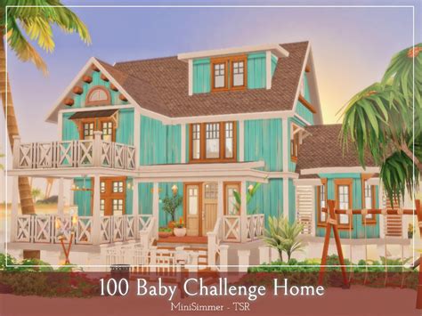 The Sims Resource - 100 Baby Challenge home.