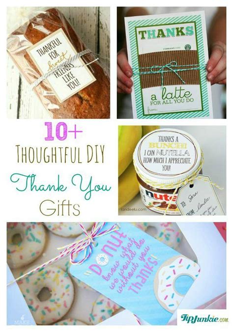 11 Thoughtful DIY Thank You Gifts – Tip Junkie