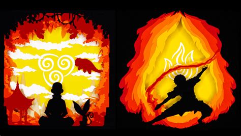 AVATAR: THE LAST AIRBENDER Inspires Incredible Paper Art - Nerdist