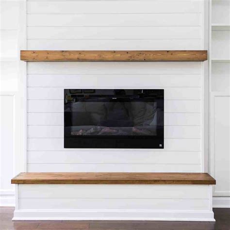 DIY: Modern Farmhouse Floating Mantel