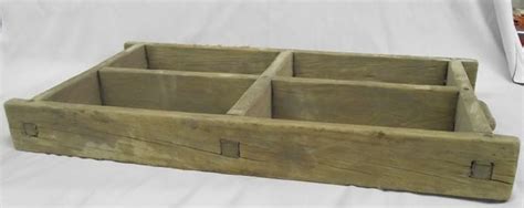 Vintage Ranch Handmade Wood Adobe Brick Mold