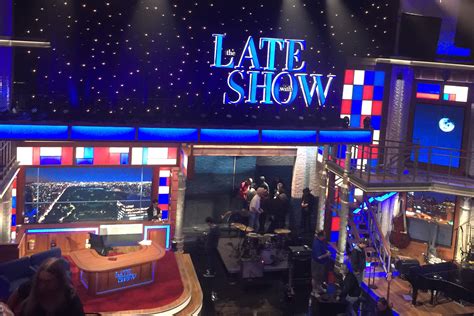 Exclusive first look at Stephen Colbert’s ‘Late Show’ set