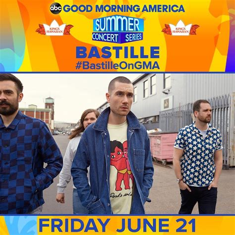 GMA Summer Concert Series: Bastille - ORSVP